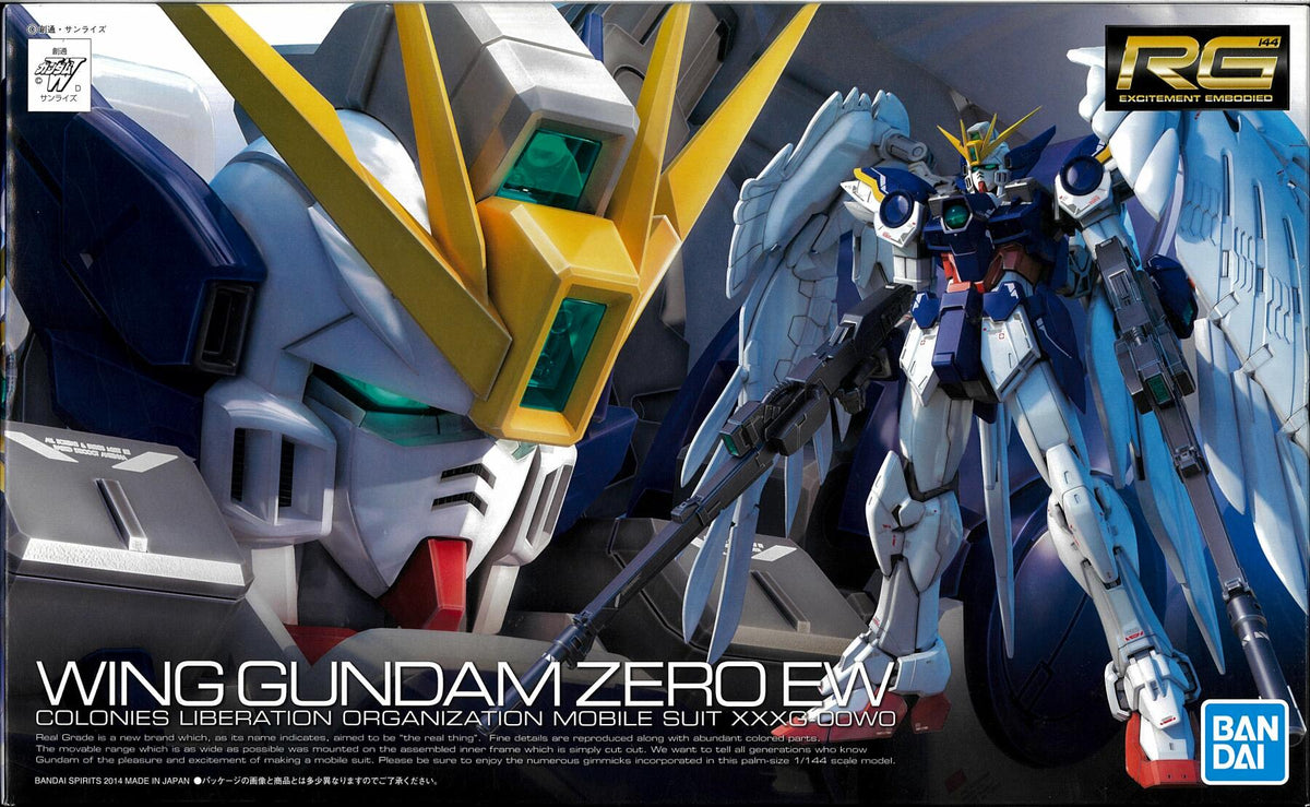 RG 1/144 WING GUNDAM ZERO 新品、未組立 Bandai - RG 1/144 XXXG-00W0 飛翼高達零式EW Y2800 (BAN616029