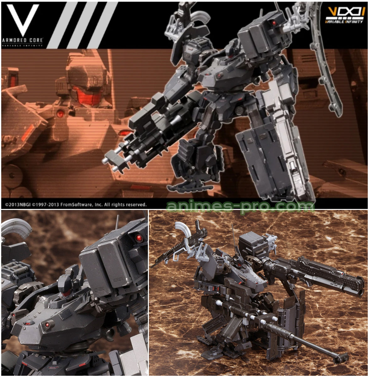 Kotobukiya UCR/10L Agni Armored Core V Plastic Model Kit - 1/72 Scale, Japan Import (Assembly Required)