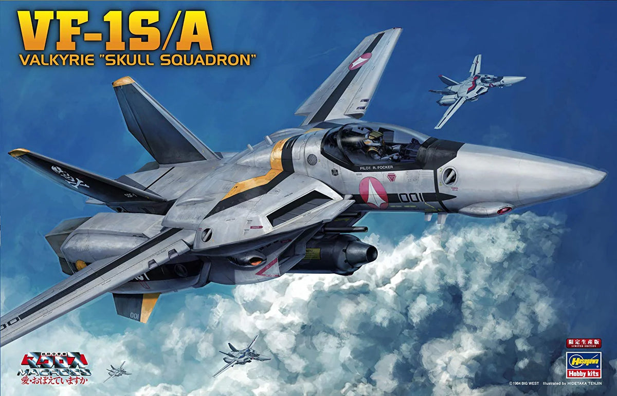 Hasegawa - 1/48 超時空要塞Macross VF-1S/A 女武神骷髏小隊