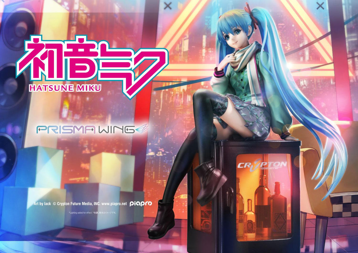 PRISMA WING 初音ミク Art by lack ピアプロキャラクターズ 1/7 完成品 フィギュア(PWPCL-01PS) プライム1スタジオ Amazon.co.jp: PRISMA WING 初音ミク 