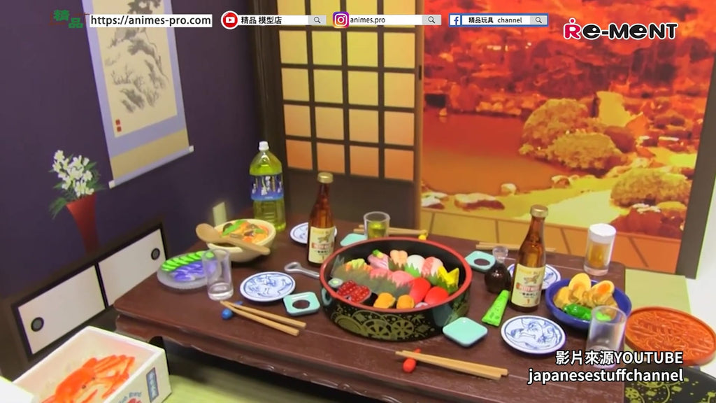 【精品開箱】🔥RE-MENT推出袖珍盒玩系列「豪華壽司盛宴」🍣