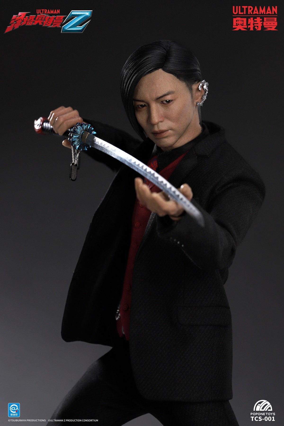 【預訂日期至10-May-26】POPONE TOYS -1/6 特攝人物系列 - 伽古拉斯·伽古拉 可動人偶(TCS-001)
