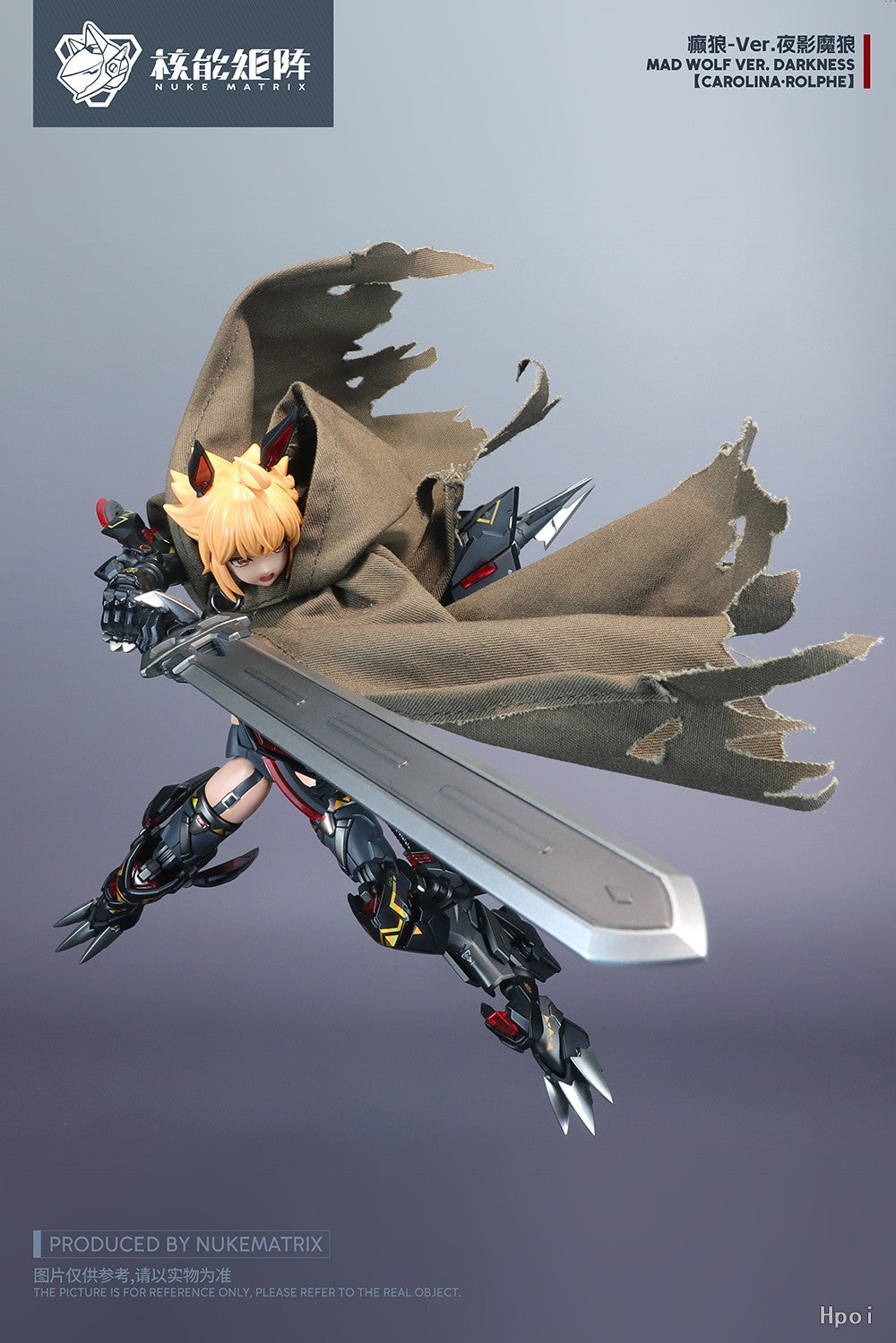 核能矩陣 - 賽博森林 「癲狼」ver. 夜影魔狼 (FF0119-V)(6972331600652)【現貨】