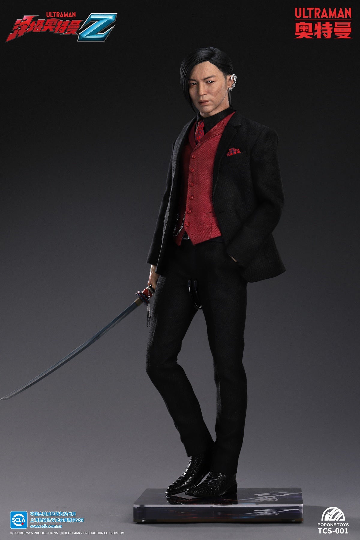 【預訂日期至10-May-26】POPONE TOYS -1/6 特攝人物系列 - 伽古拉斯·伽古拉 可動人偶(TCS-001)