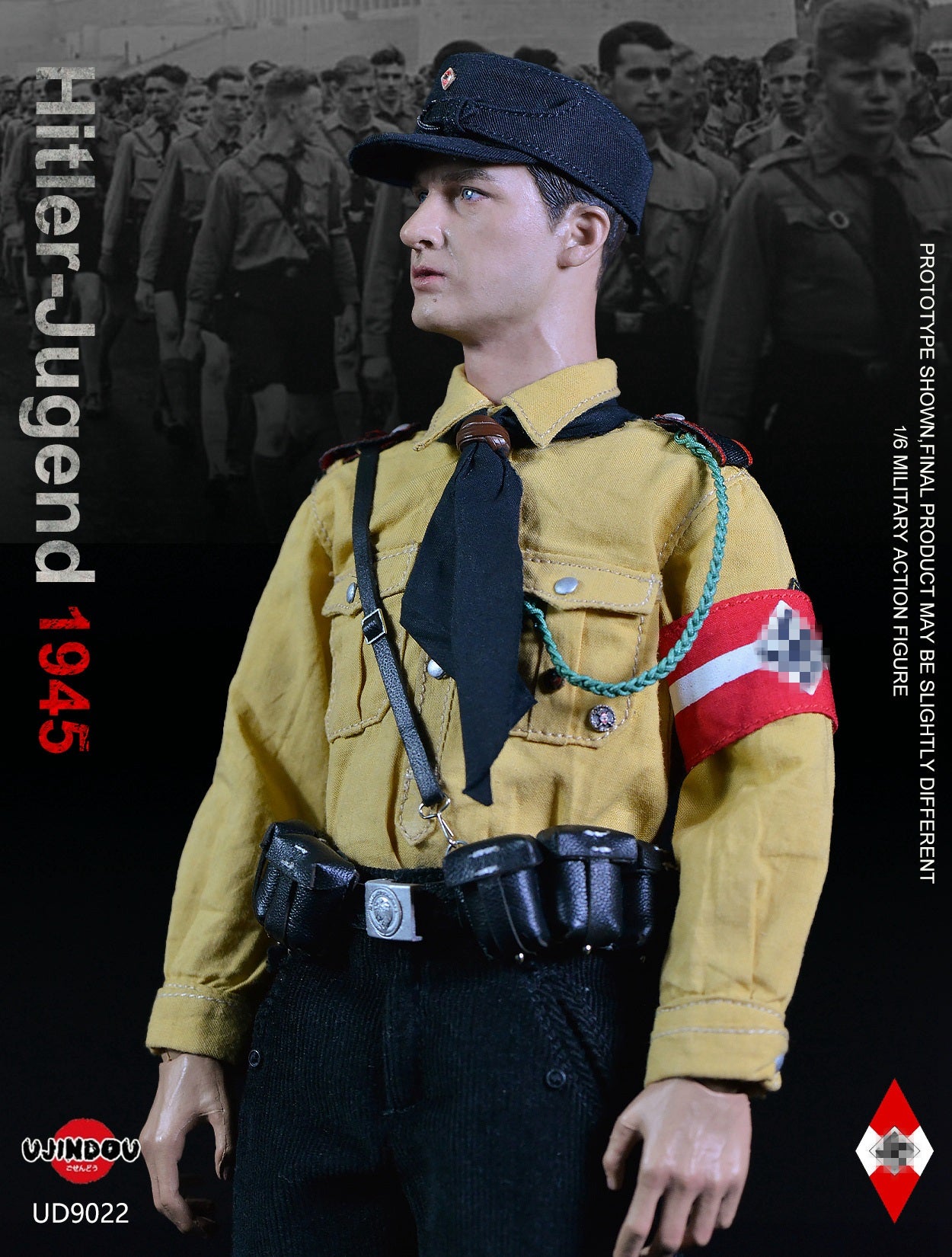 預訂日期至21-May-23】UJINDOU 1-6 Hitler youth ASH UD9022 (UD9022