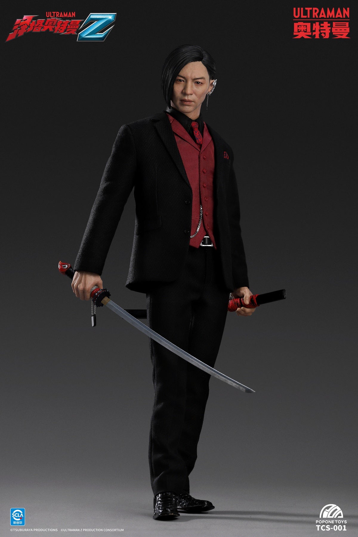 【預訂日期至10-May-26】POPONE TOYS -1/6 特攝人物系列 - 伽古拉斯·伽古拉 可動人偶(TCS-001)