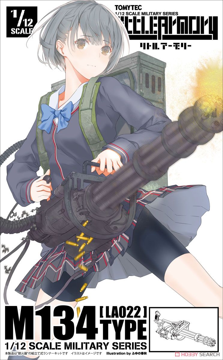 【預訂日期至25-Jan-26】TomyTec - 1/12 Little Armory LA022 M134 Mini Gun (再販)