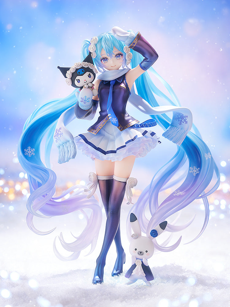 (網店限定)【預訂 - 數量有限,額滿即止】GoodSmile - 1/7《Character Vocal系列01 》雪未來 × 酷洛米 Y