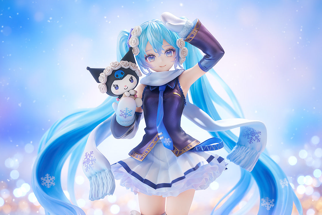 (網店限定)【預訂 - 數量有限,額滿即止】GoodSmile - 1/7《Character Vocal系列01 》雪未來 × 酷洛米 Y