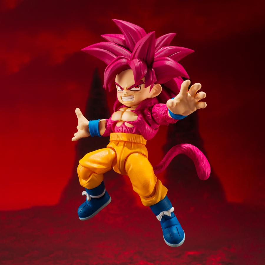 Bandai - [魂SHOP限定] SHF 超級撒亞人4 孫悟空(迷你) -大魔- Y7500