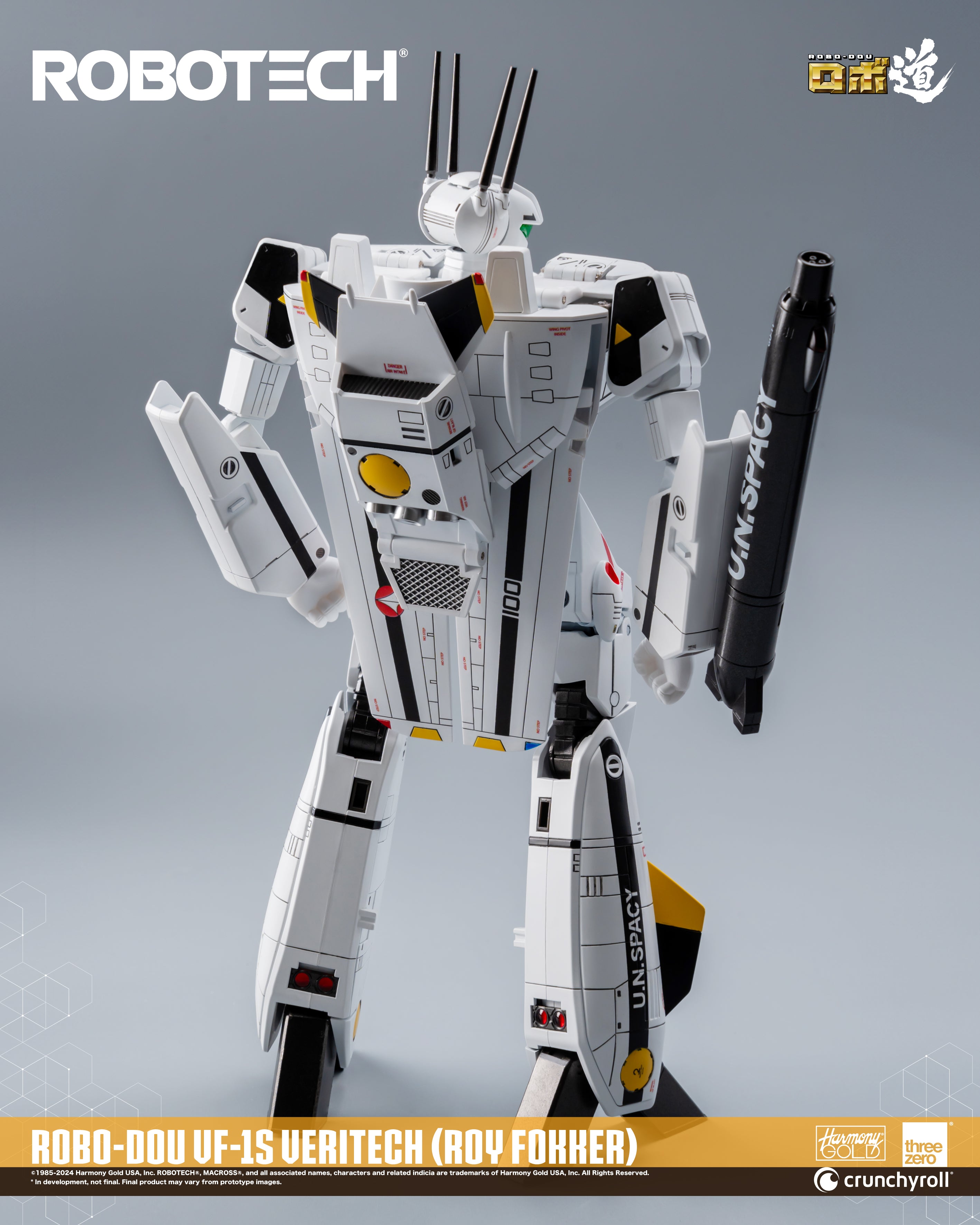 Vertitech Tower Threezero - ROBO-DOU ROBOTECH VF‐1S Veritech (Roy Fokker) (48952508120