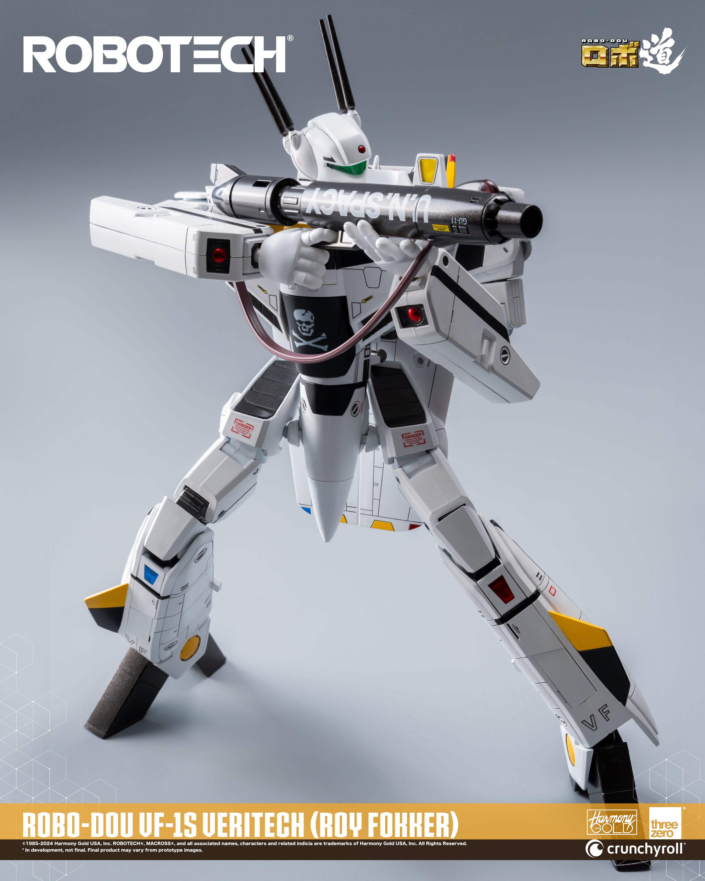 Veritech Model Kit Threezero - ROBO-DOU ROBOTECH VF‐1S Veritech (Roy Fokker) (48952508120