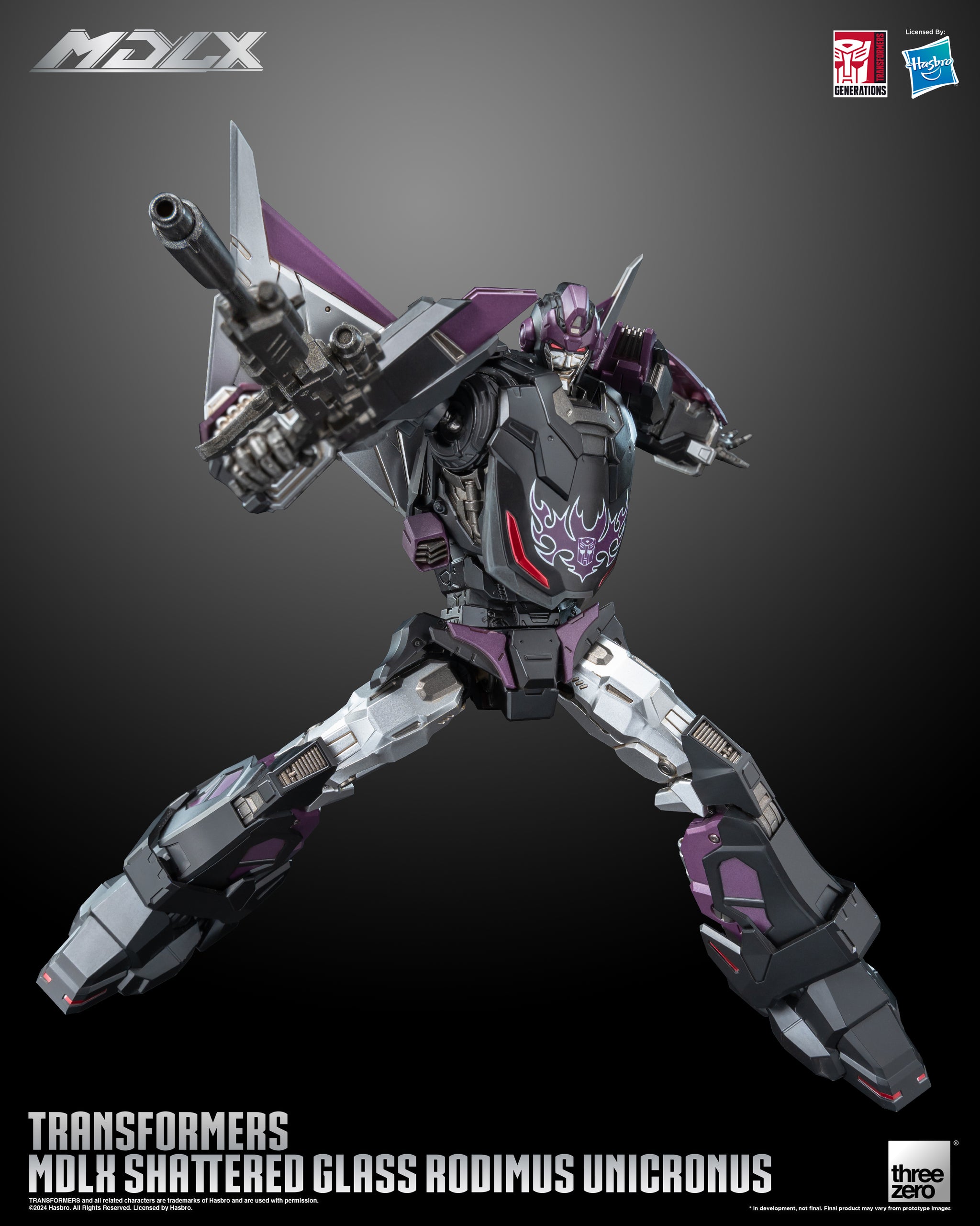 Threezero - MDLX Shattered Glass Rodimus Unicronus (3Z0717