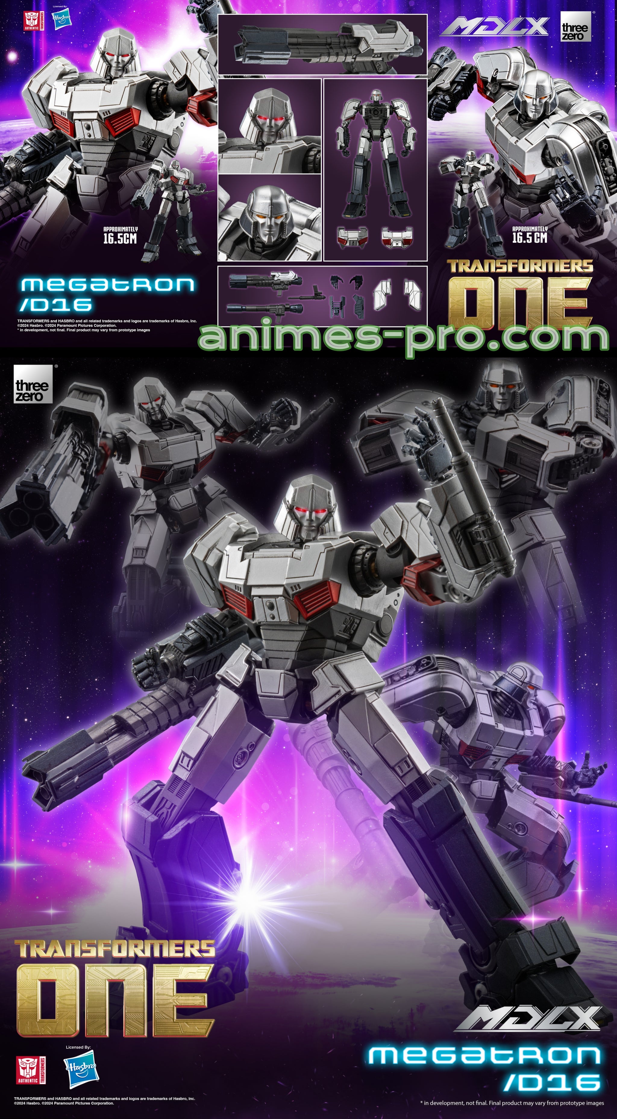 預訂日期至06-Nov-24】Threezero - Transformers One -MDLX 麥