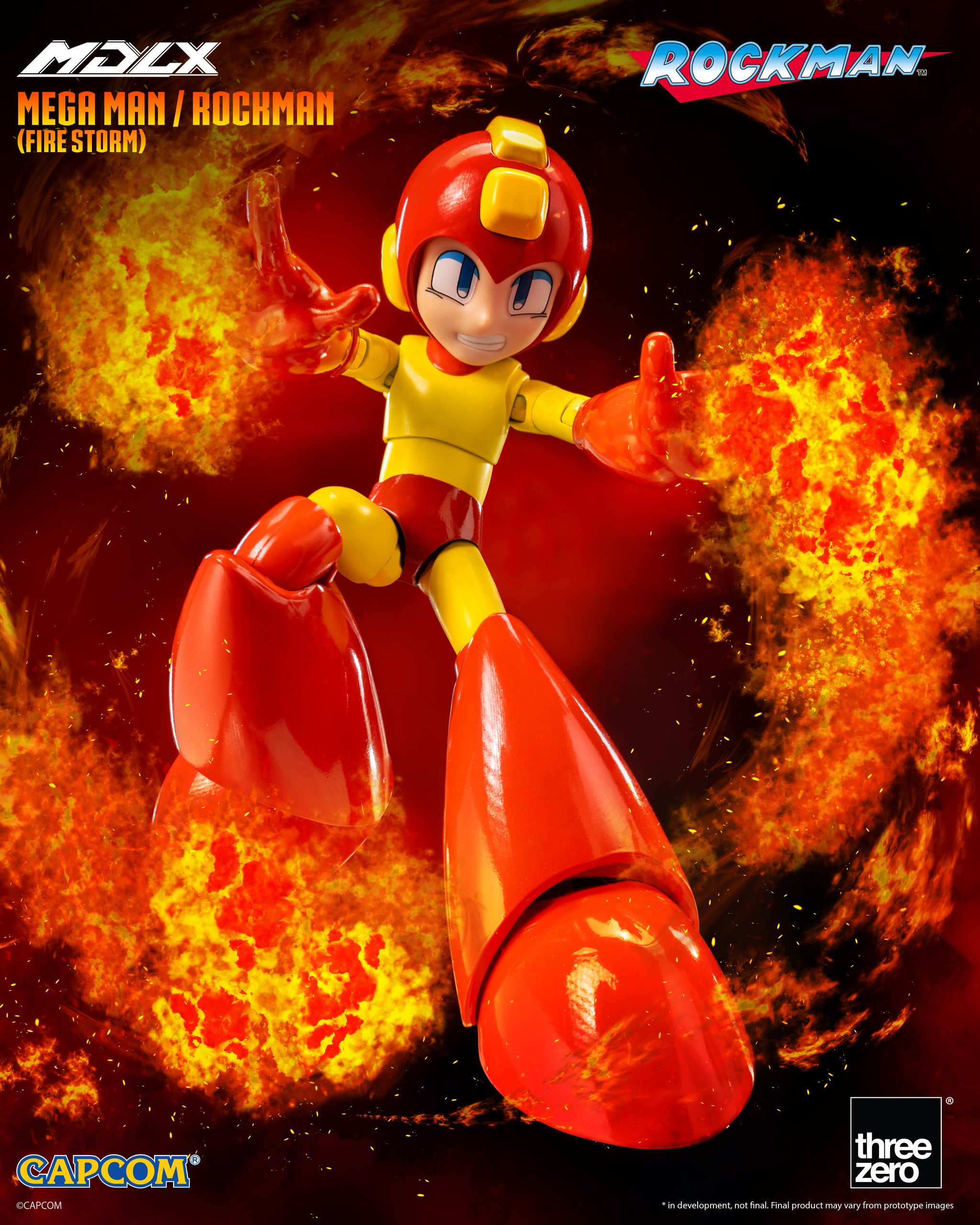 【12月スーパーSALE 15%OFF】 - Threezero MDLX (3Z0874 Storm) (Fire Rockman / Man Mega 財布・ケース・小物入れ
