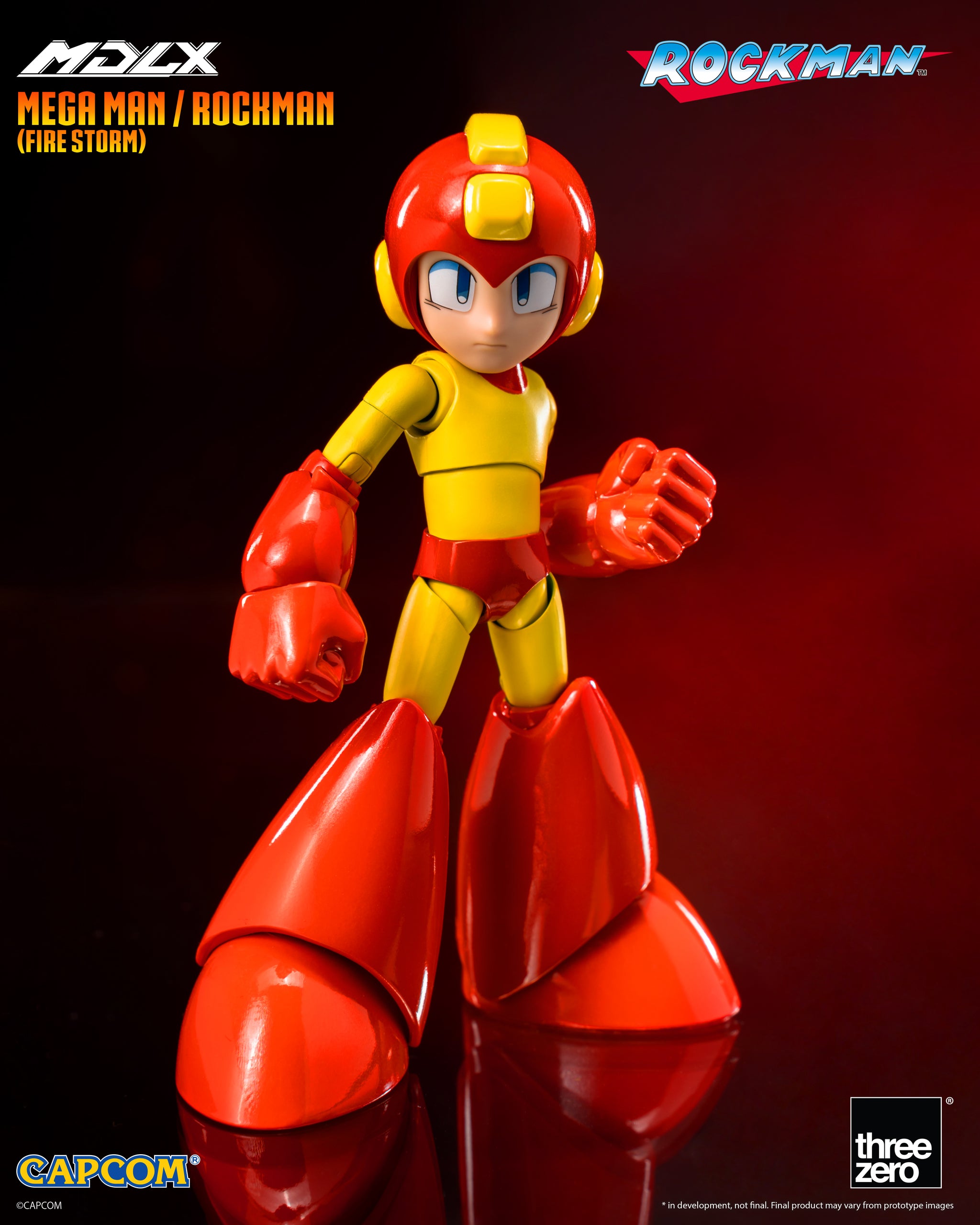 格安SALEスタート！ MDLX - Threezero Mega (3Z0874 Storm) (Fire Rockman / Man 財布・ケース・小物入れ