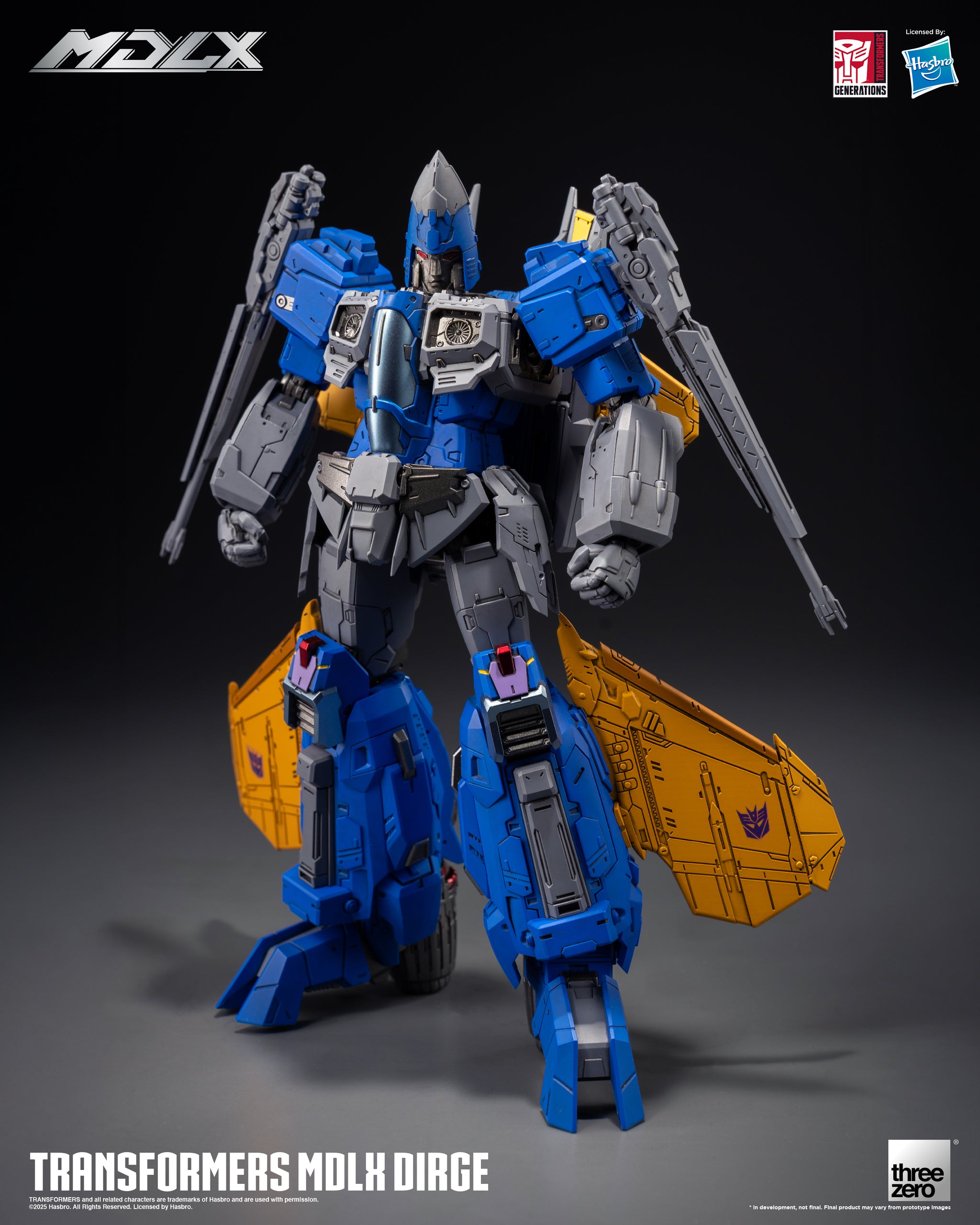 預訂日期至10-May-25】Threezero -《變形金剛》MDLX 戴治(3Z0888