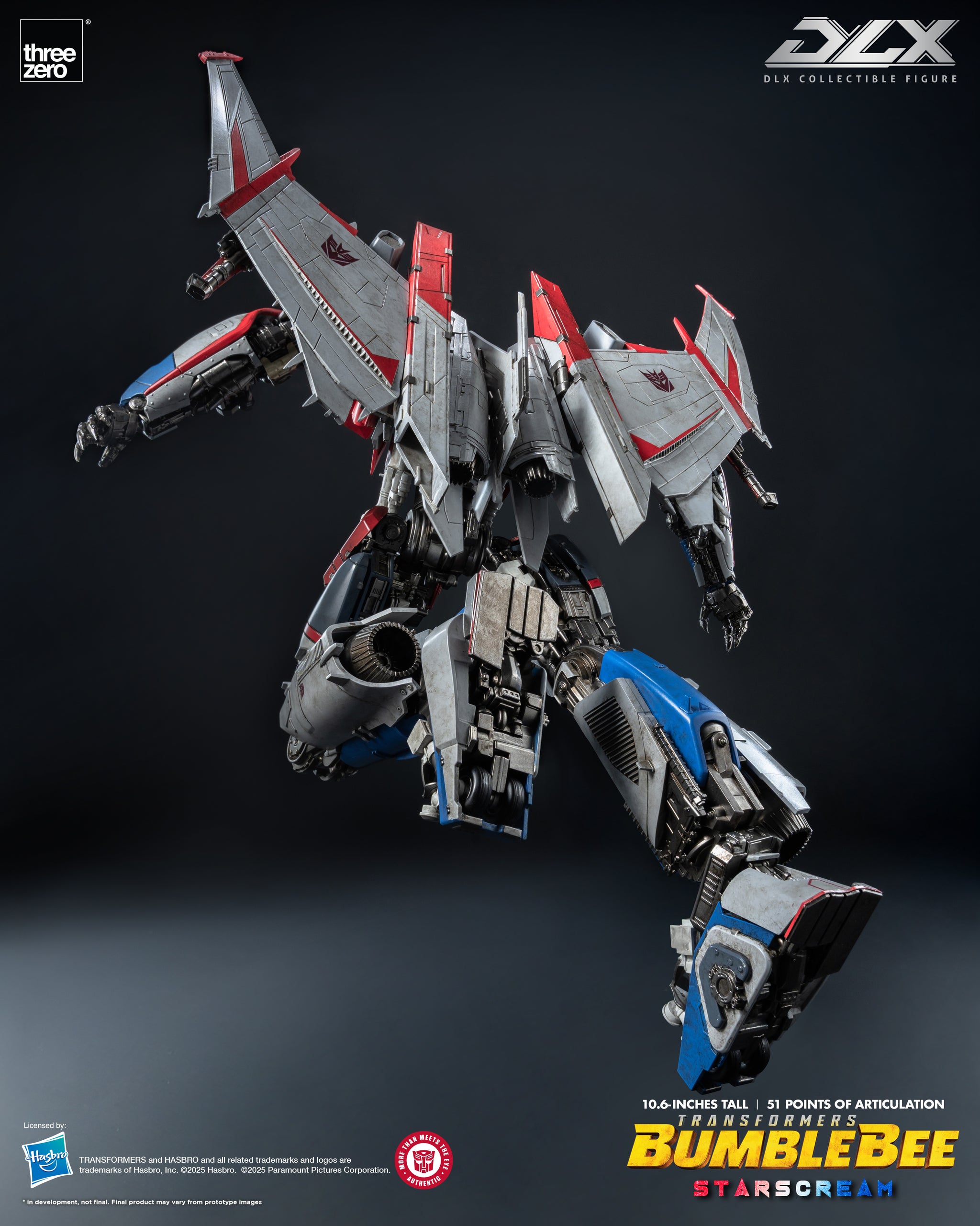 黄色矮星　 預訂日期至21-Nov-25】Threezero - 變形金剛《大黃蜂》DLX 星星