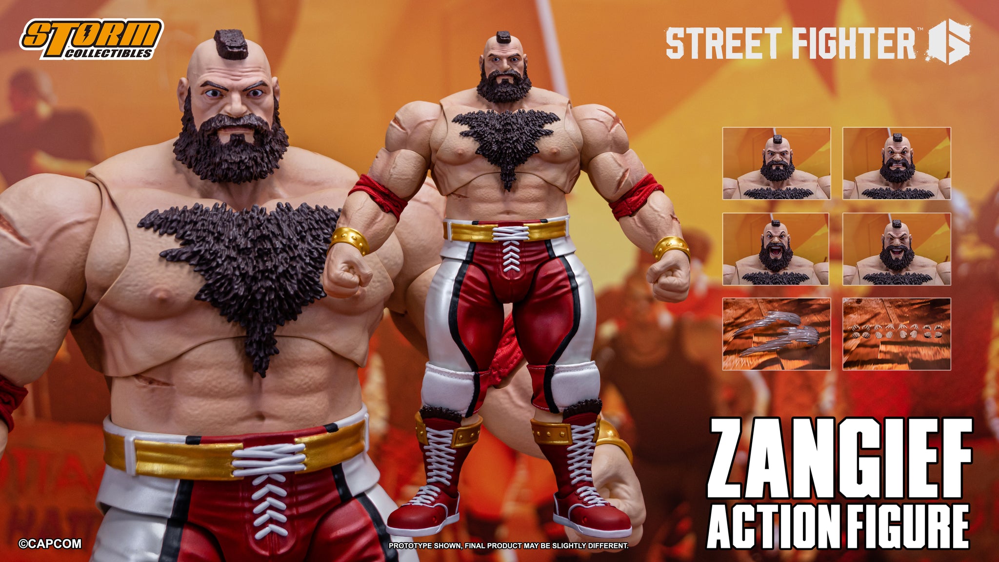 預訂日期至29-Dec-24】Storm Collectibles - ZANGIEF - STREET