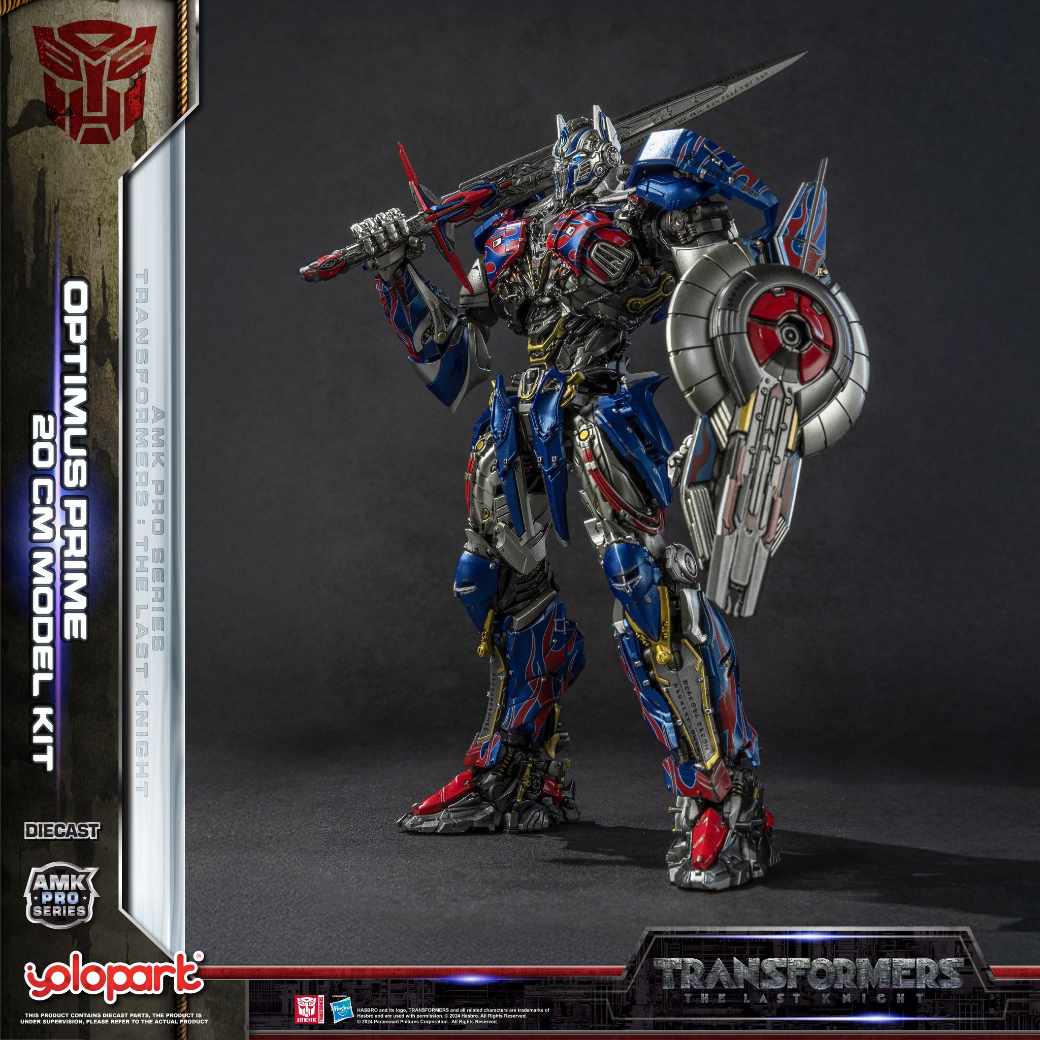 YOLOPARK - Transformers: AMK PRO Series 20cm Optimus Prime Model Kit (