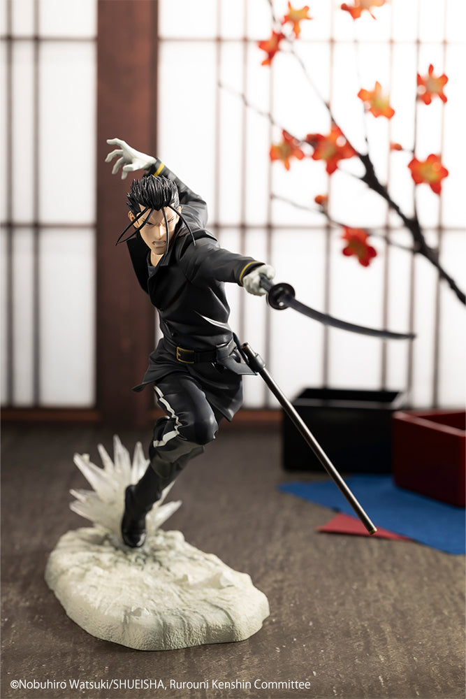 【預訂日期至20-Aug-24】Kotobukiya - 1/8 Rurouni Kenshin ARTFX J Hajime Saito  (4934054056729)