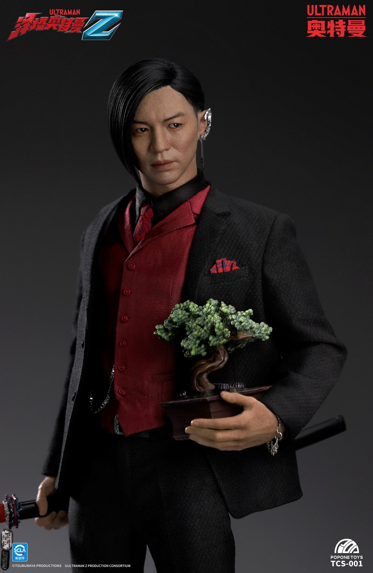 【預訂日期至10-May-26】POPONE TOYS -1/6 特攝人物系列 - 伽古拉斯·伽古拉 可動人偶(TCS-001)