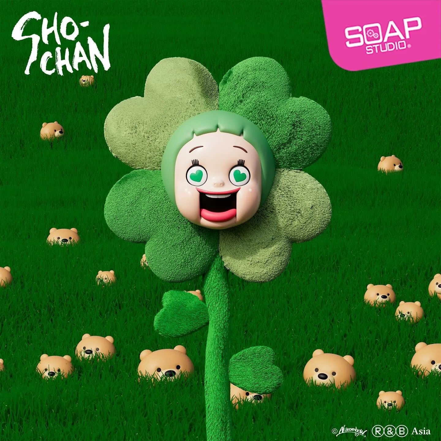 【散抽 | 隨機發貨】SOAP STUDIO - 燦子花花造型磁吸風車 Blind Box (6976815960683)【現貨】