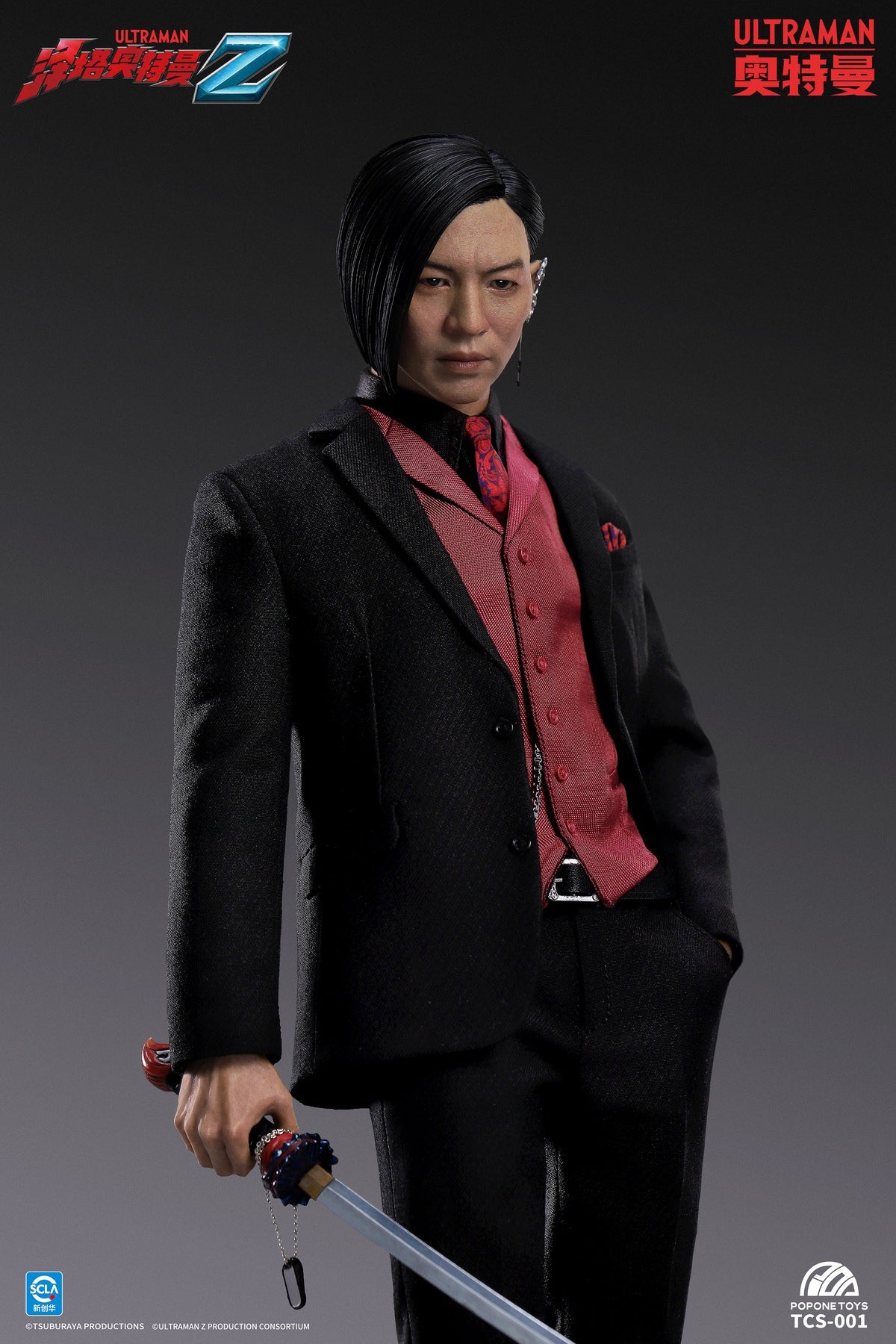 【預訂日期至10-May-26】POPONE TOYS -1/6 特攝人物系列 - 伽古拉斯·伽古拉 可動人偶(TCS-001)