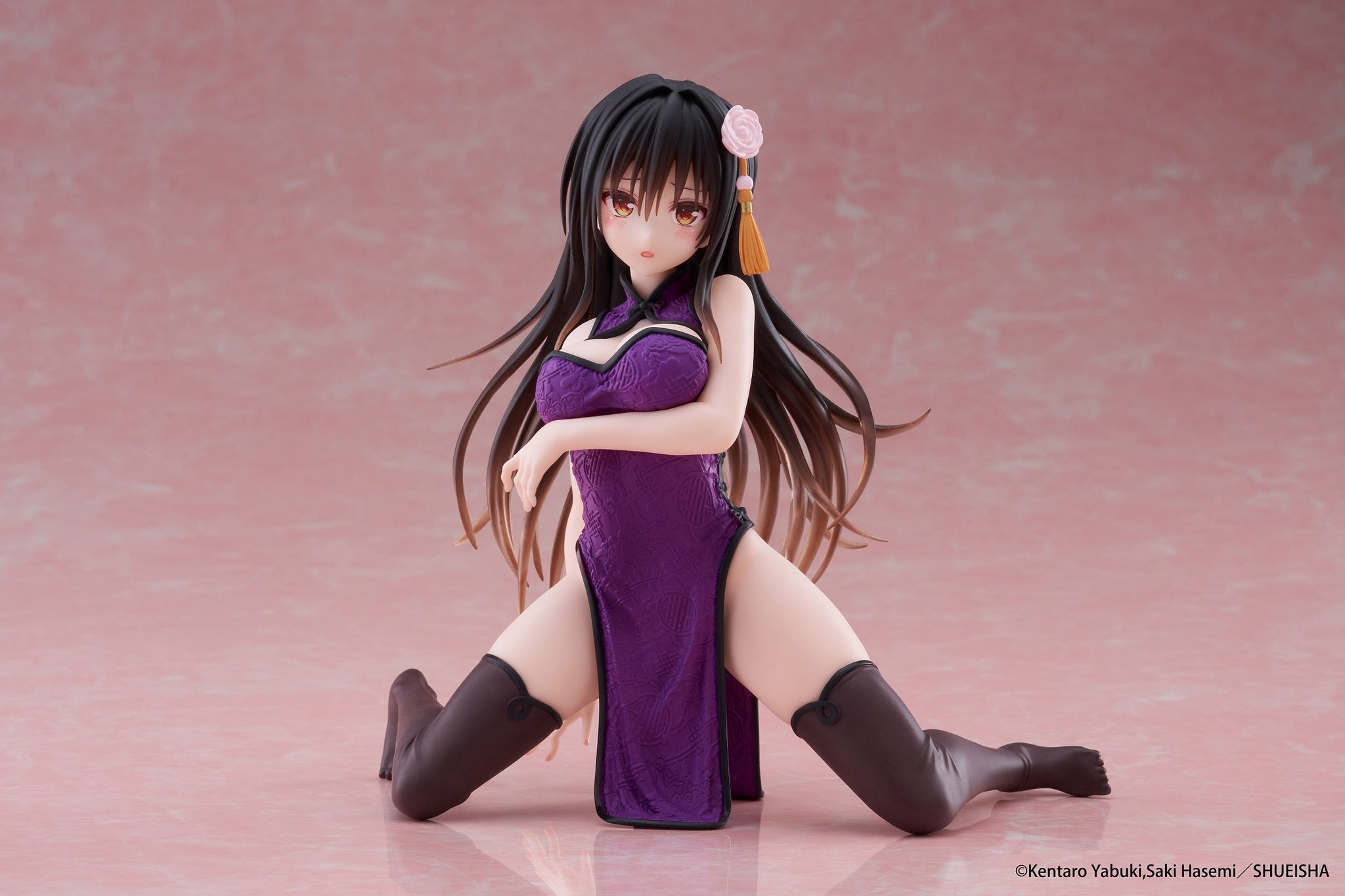 古手川唯　6点セット Taito -《出包王女DARKNESS》Desktop Cute Figure 古手川唯~旗袍