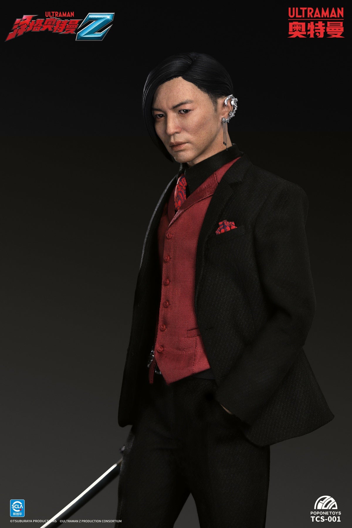 【預訂日期至10-May-26】POPONE TOYS -1/6 特攝人物系列 - 伽古拉斯·伽古拉 可動人偶(TCS-001)