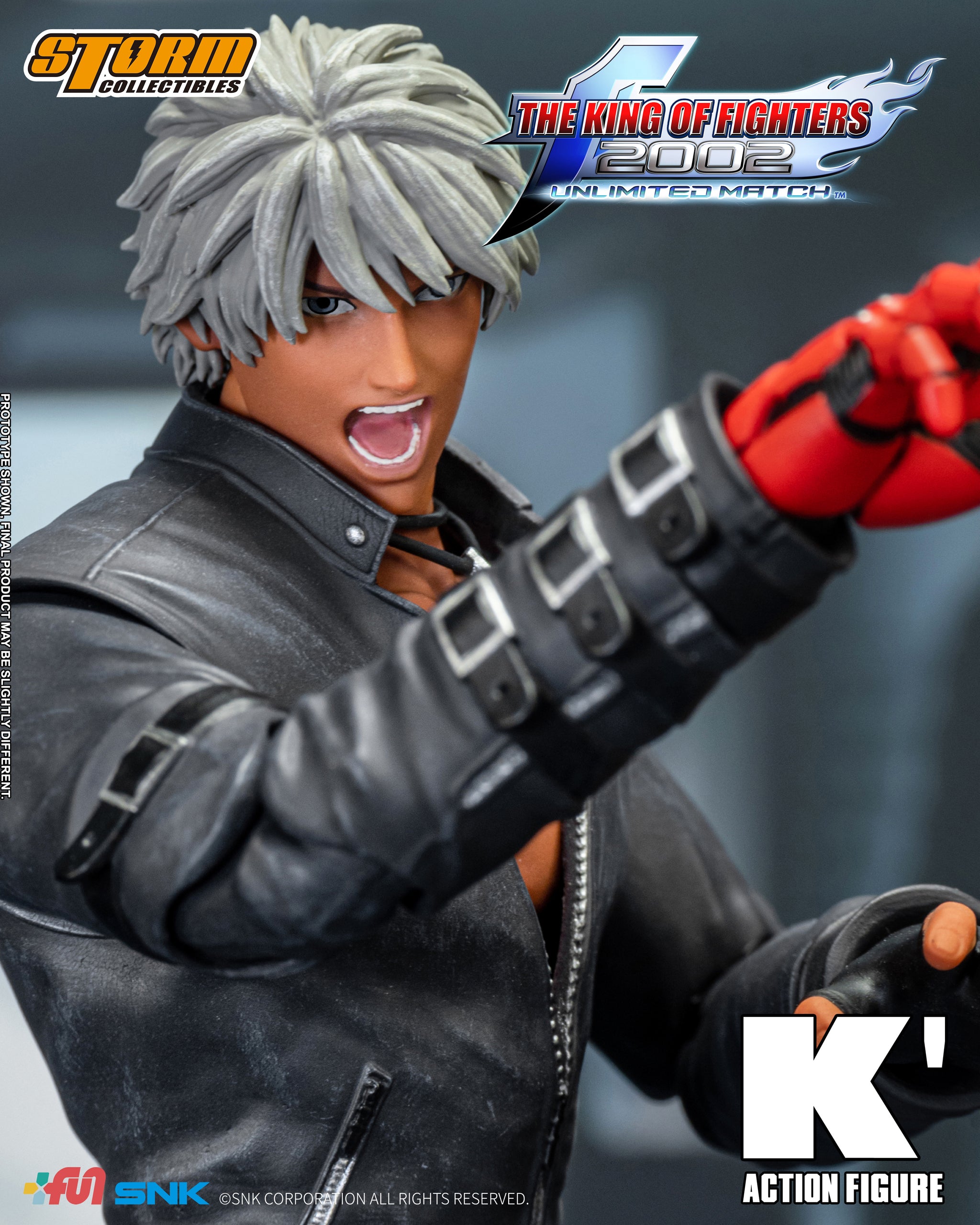 STORM COLLECTIBLES - K' - The King of Fighters 2002 UM Action Figure #