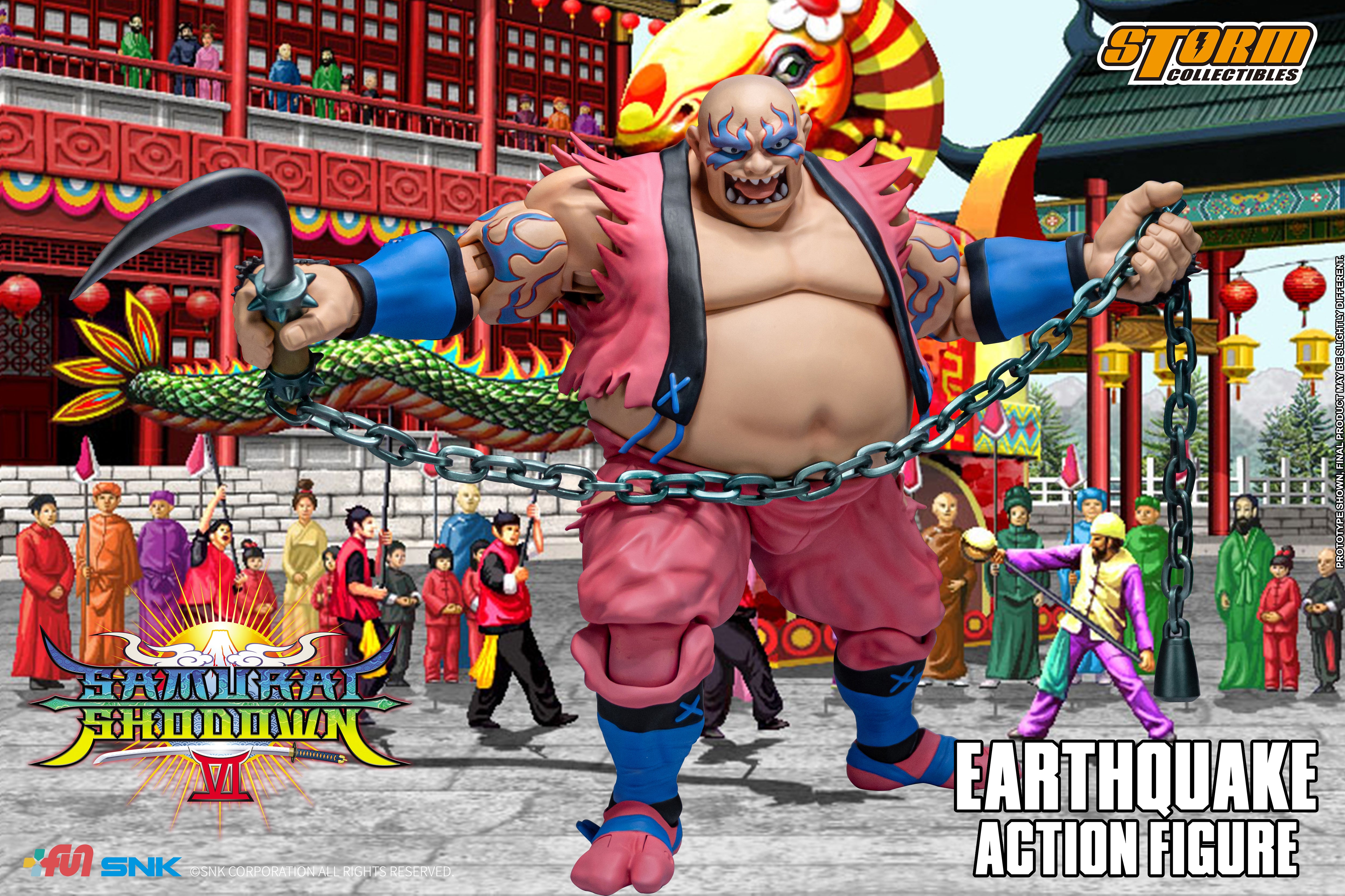 【預訂日期至12-Aug-23】Storm Collectibles - EARTHQUAKE - Samurai Shodown VI Action  Figure (4897072872835)