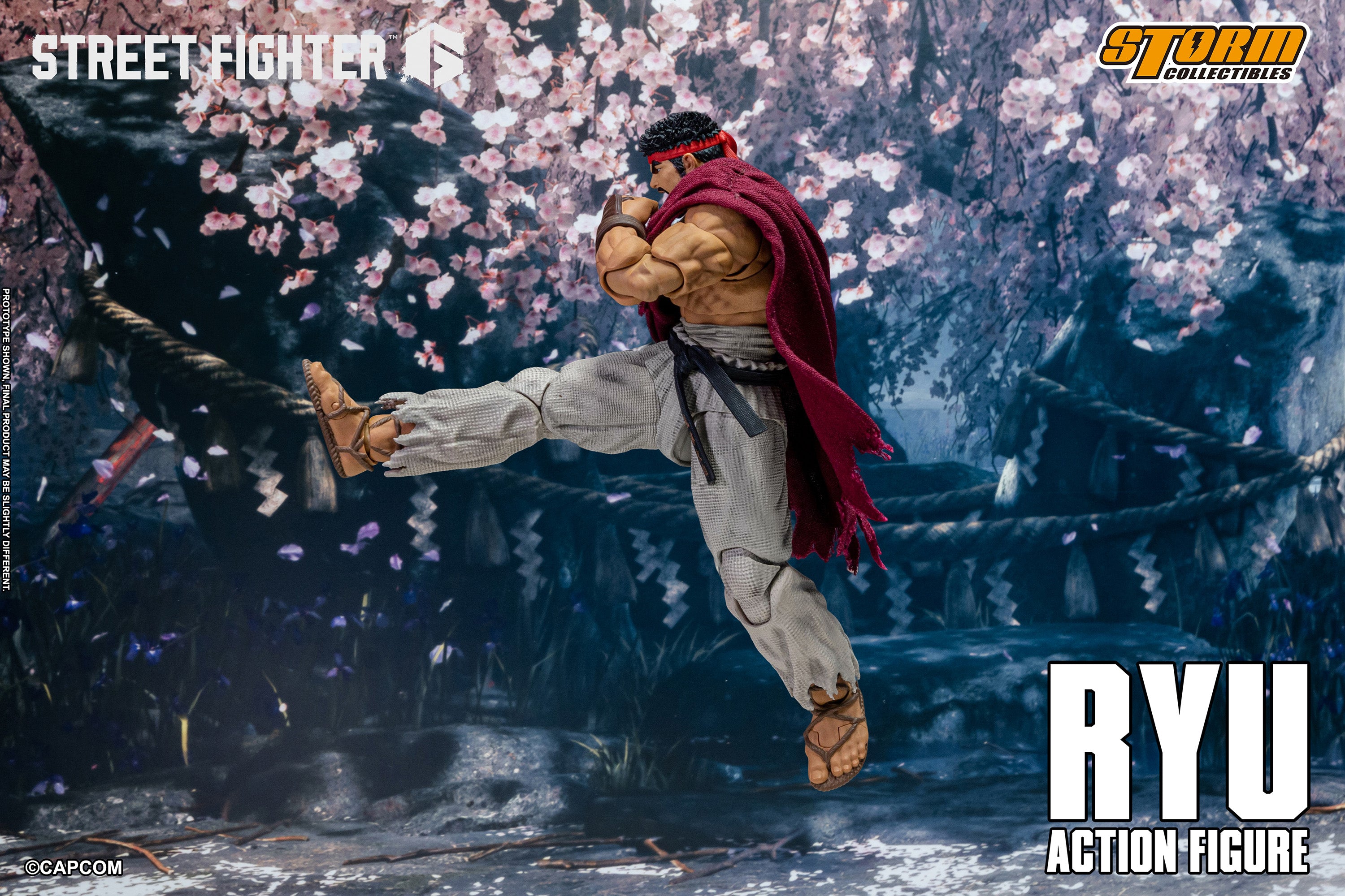 56toy Ryu Storm Collectibles - RYU STREET FIGHTER 6 Action Figure #CPSF28 (48970