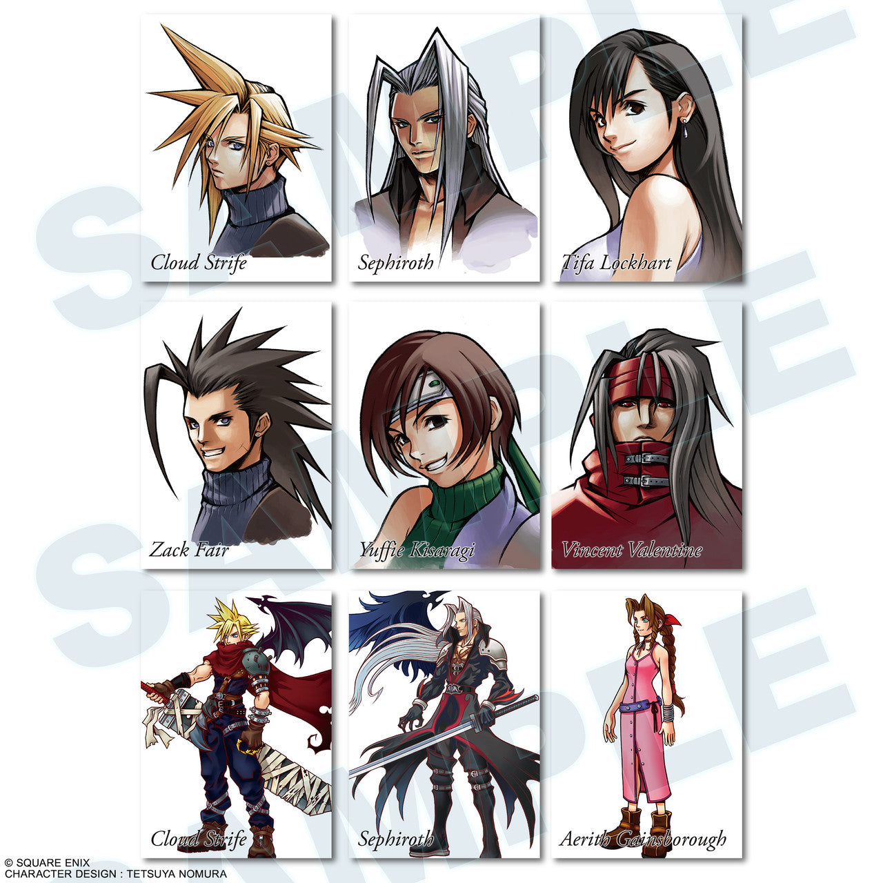 Ff 7 Roster 【預訂日期至15-Oct-23】SQUARE ENIX - FINAL FANTASY VII Anniversary Art Museum