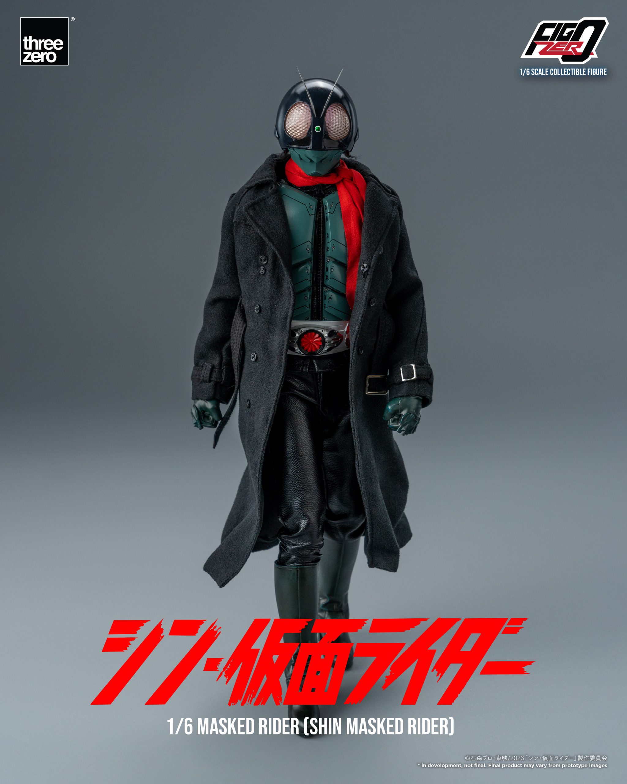 Mask Rider Zero Three THREEZERO - FigZero 1/6 幪面超人 Action Figure(4895250806801)【現貨】