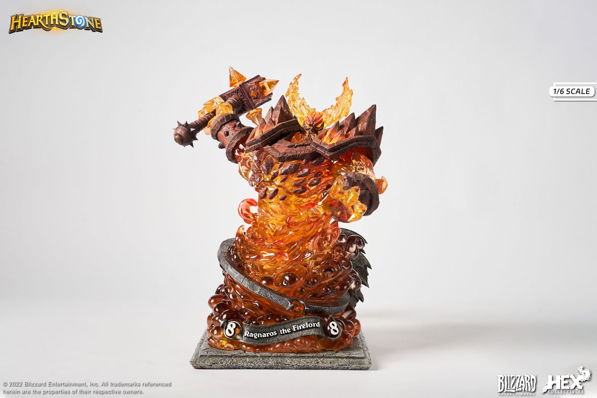 【預訂日期至20-Aug-24】HEX Collectibles - 1/6 爐石傳說 炎魔之王 拉格納羅斯 HEXHS03 (HEXHS0