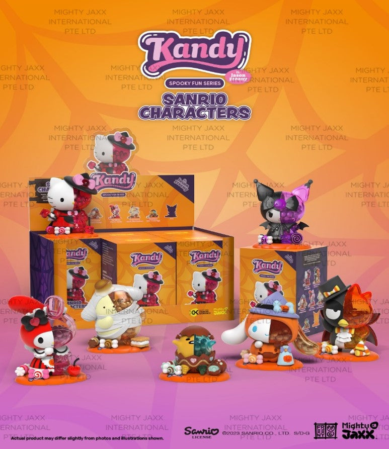 MIGHTY JAXX - Kandy Sanrio Spooky Fun Series(Box of 6) (631978818191)