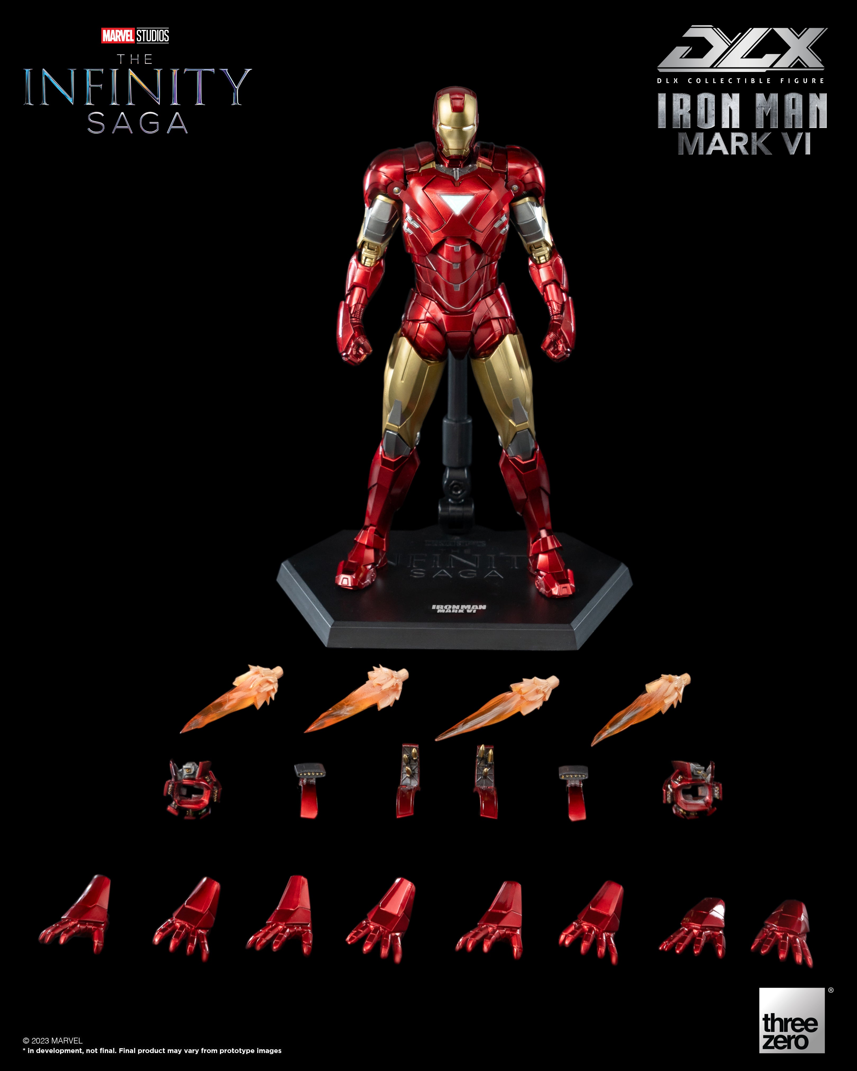 Threezero - Marvel Studios The Infinity Saga - DLX Iron Man Mark 6 (48