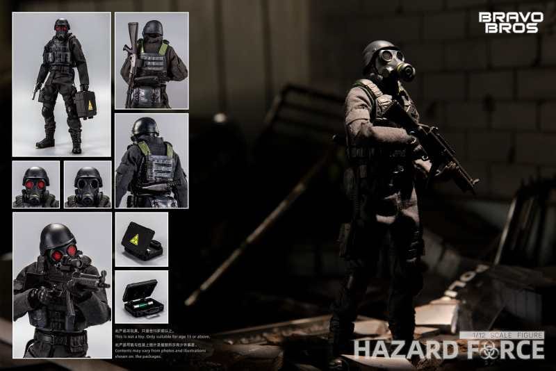 已截訂】Bravo Bros 1/12 Hazard Force Action Figure