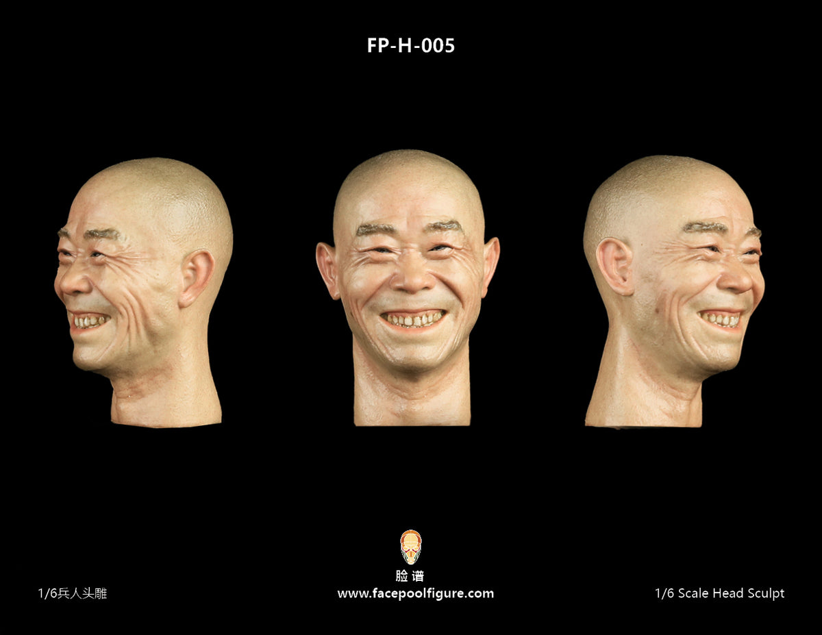 【已截訂】FacepoolFigure 1/6 Asian Male Head Sculpt with Expression