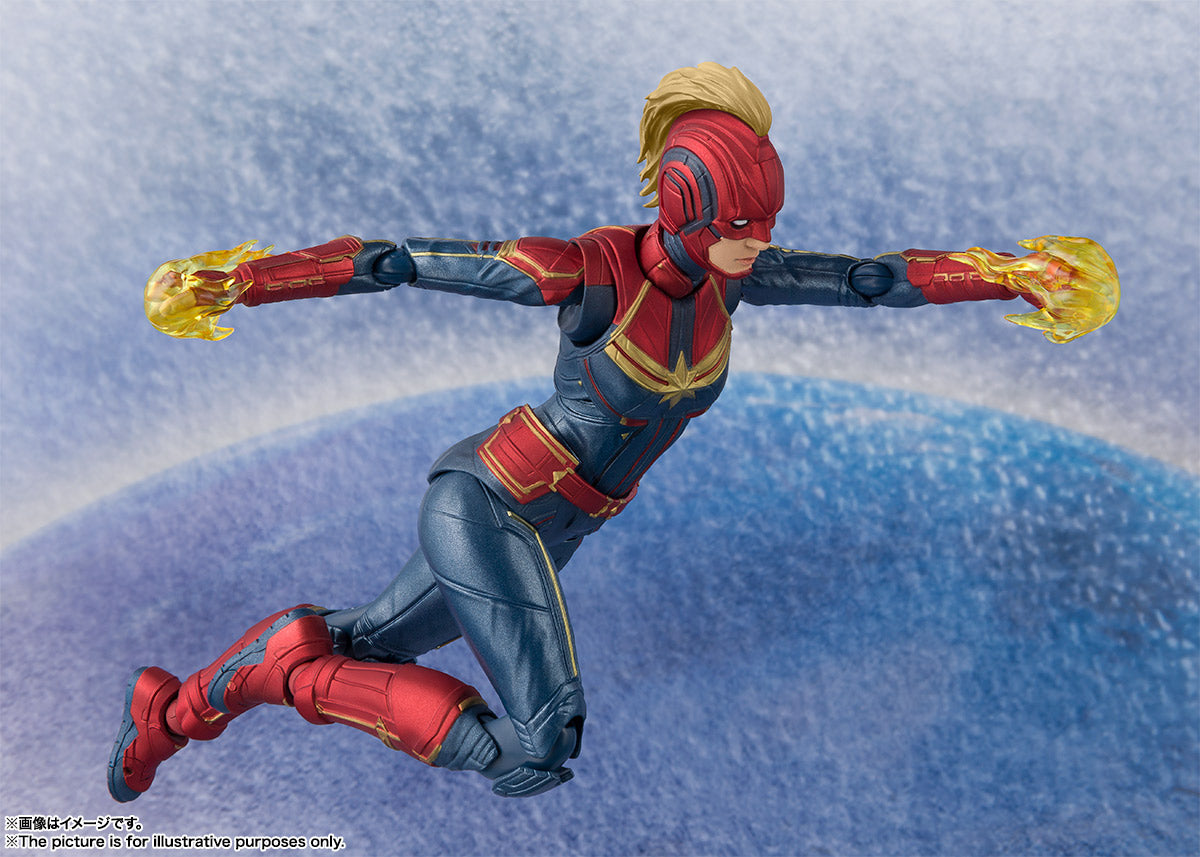 Bandai S.H.Figuarts SHF Marvel隊長Action Figure【現貨】 – 精品