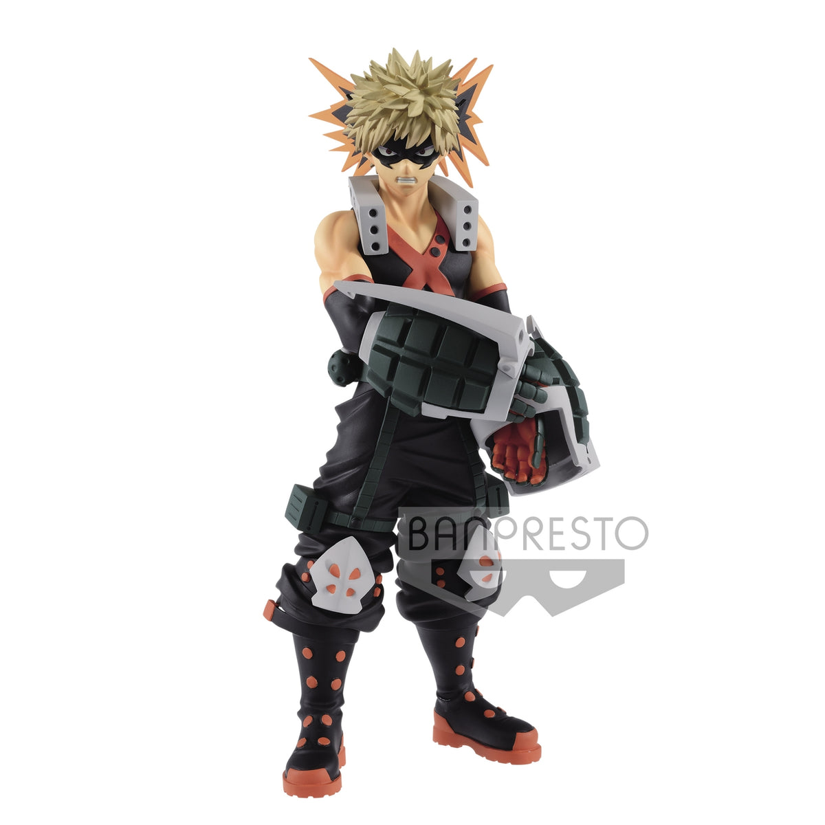Figura Banpresto My Hero Academia Katsuki Bakugo | Material PVC, Altura 17 Cm | Serie Age Of Heroes | Para Coleccionistas