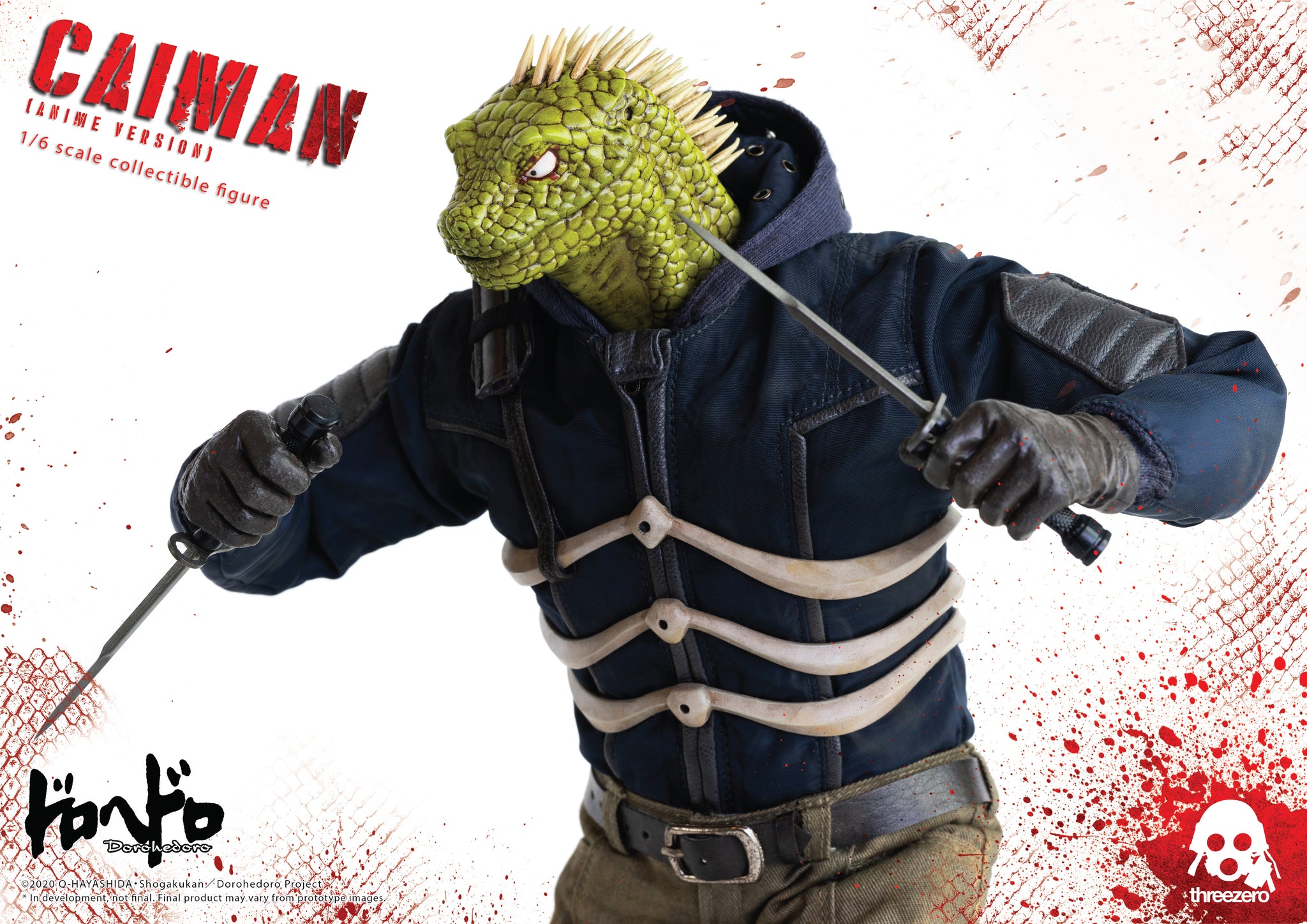 已截訂】Threezero Dorohedoro - Caiman (Anime Version) 1/6 Action