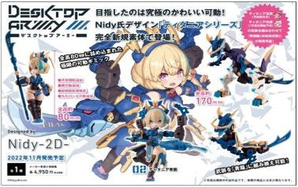 預訂日期至19-Jun-22】Megahouse - Desktop Army N-202d Titania