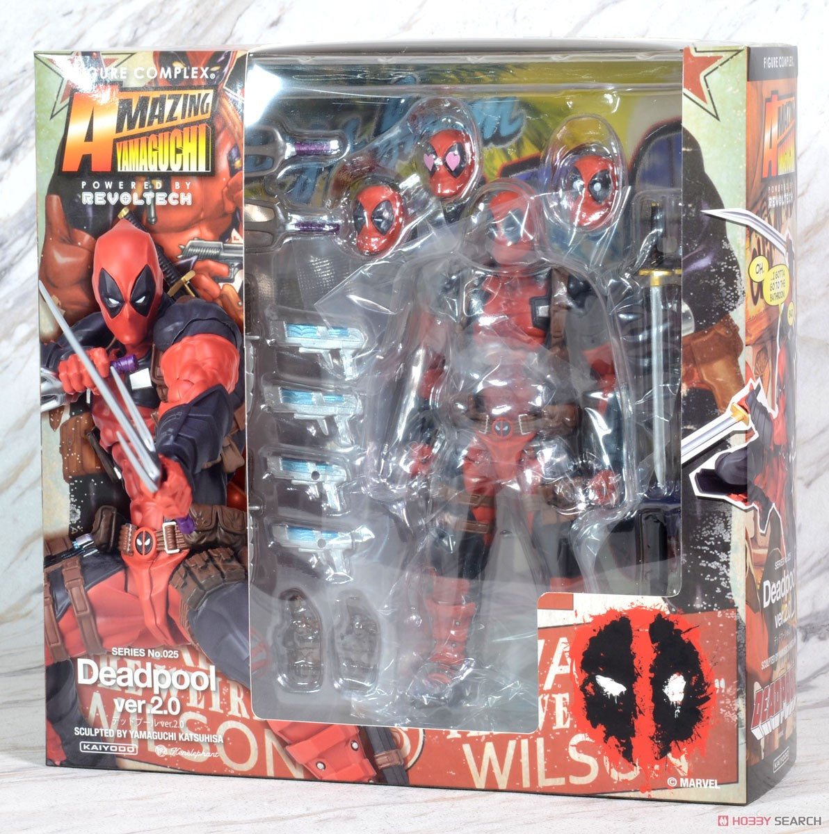 Kaiyodo海洋堂Amazing Yamaguchi Deadpool Ver.2.0 | 4537807013323