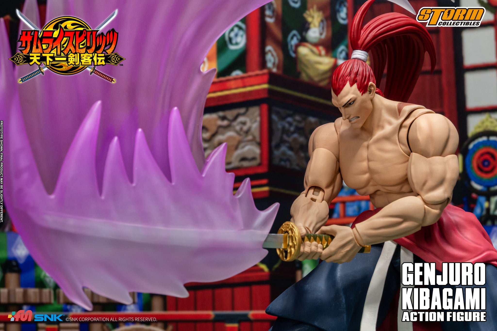 Storm Collectibles - GENJURO KIBAGAMI - Samurai Showdown VI