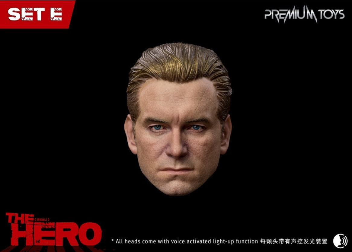 【預訂日期至21-Sep-22】premium toys 1-6 The Hero PM9105A/B/C/D/E